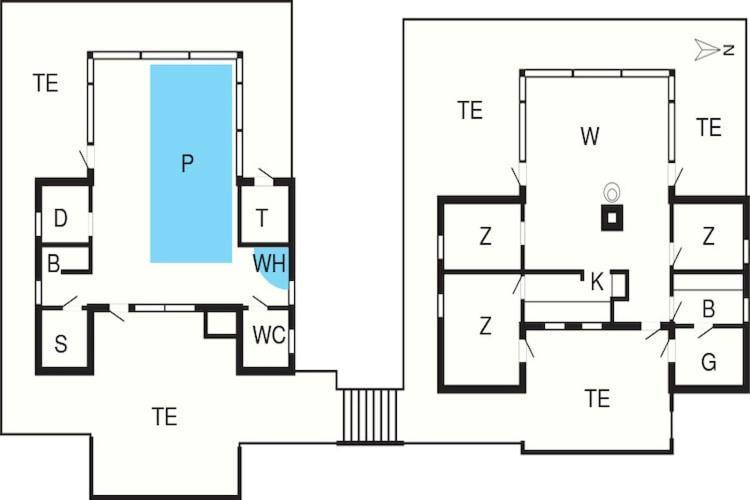 8 Person Holiday Home In Fjerritslev Bagian luar foto